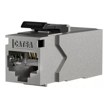 EFB Keystone Adapter Modulis RJ45 STP Cat.6A 90° Cinka Spiedliešana 40mm