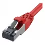Synergy21 Patch Cable RJ45, CAT8.1 2000MHz, 0,15m, Red, S-STP (S/FTP), TPE/LSZH (SuperFlex), AWG26