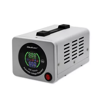 Qoltec 50723 Automātiskais sprieguma stabilizators AVR 1000VA