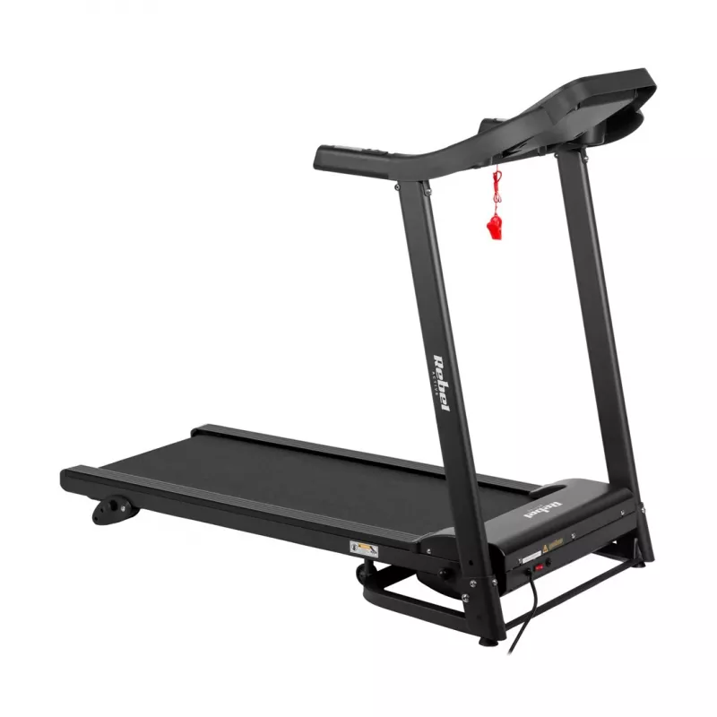 REBEL ACTIVE RBA-1001 Salokāms elektriskais skrejceļš ar LCD displeju, 12 programmām, 12 km/h, sudraba/melns