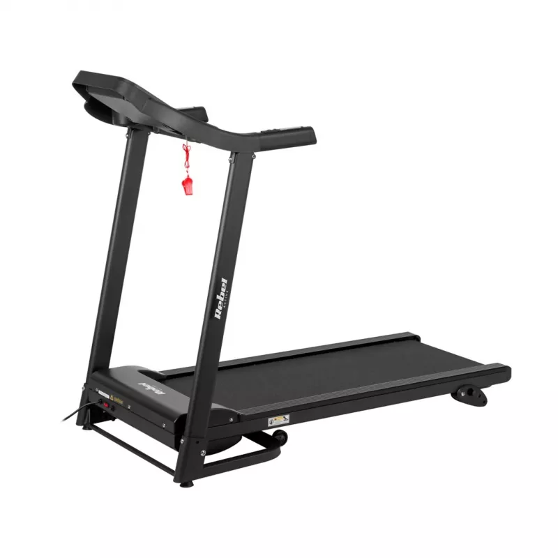 REBEL ACTIVE RBA-1001 Salokāms elektriskais skrejceļš ar LCD displeju, 12 programmām, 12 km/h, sudraba/melns