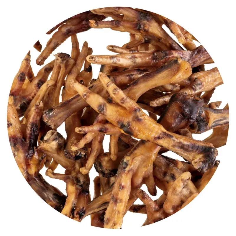 PETITTO Kaltētas vistas kājas suņu kārums 1kg