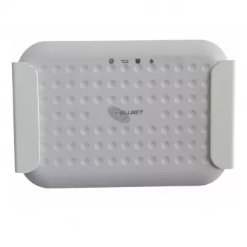 ALLNET ALL-BM200 VDSL2 tilta modema sienas stiprinājums (melns, ar pretzādzības aizsardzību)