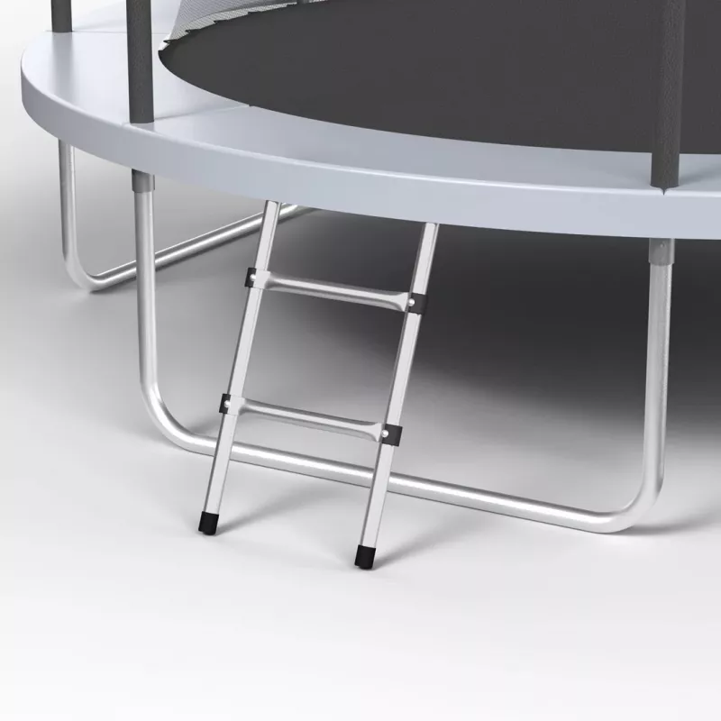 REBEL Active Trampoline PRO 14ft/427 cm ar drošības tīklu un kāpnēm