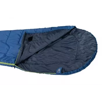 High Peak Easy Travel Semi-rectangular Sleeping Bag Blue 20090