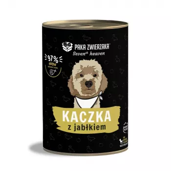 PAKA ZWIERZAKA Seventh Heaven Pīle ar Ābolu Slapjā Suņu Barība 400g
