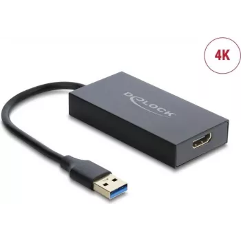 Delock Adapter USB Type-A Male to HDMI Female 4K (62144)