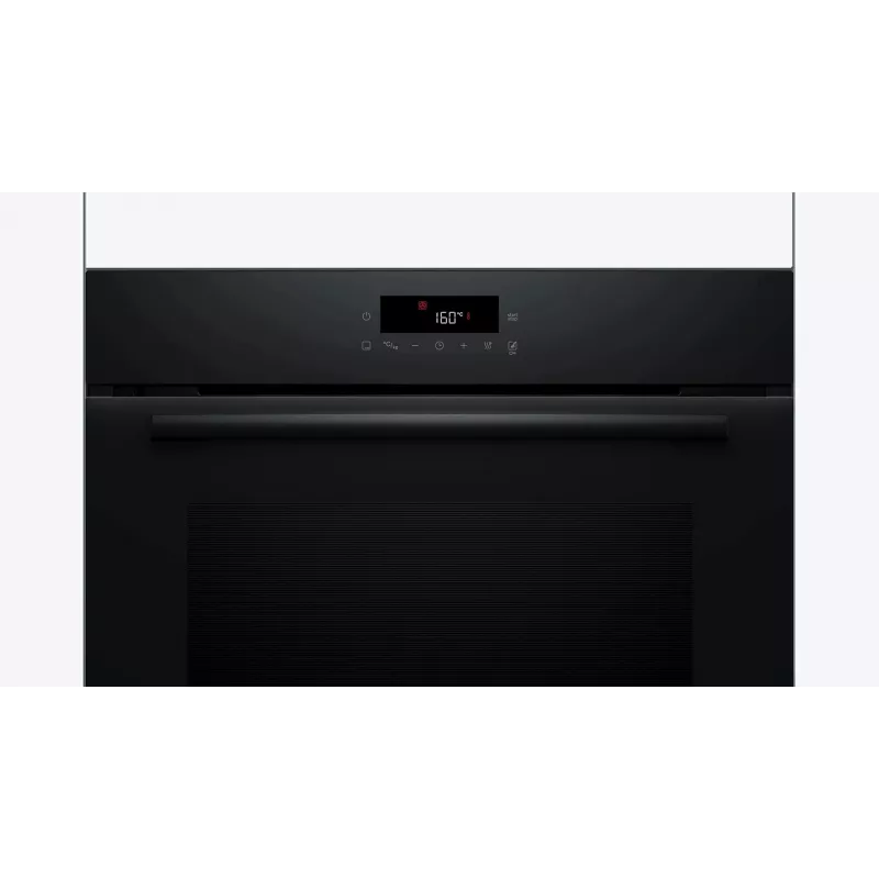 BOSCH HBG571EB4 Iebūvējamā cepeškrāsns, melna, 71 L, pirolītiskā pašattīrīšanās, 7 sildīšanas metodes