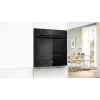 BOSCH HBG571EB4 Iebūvējamā cepeškrāsns, melna, 71 L, pirolītiskā pašattīrīšanās, 7 sildīšanas metodes