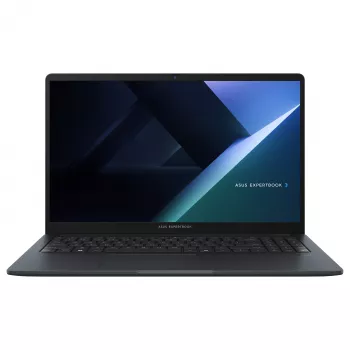 ASUS ExpertBook B1 B1503CVA-S79180 15,6 collu Full HD IPS klēpjdators, Intel Core 7 150U, 16GB DDR5, 256GB SSD, FreeDOS, vācu tastatūra, Star Black