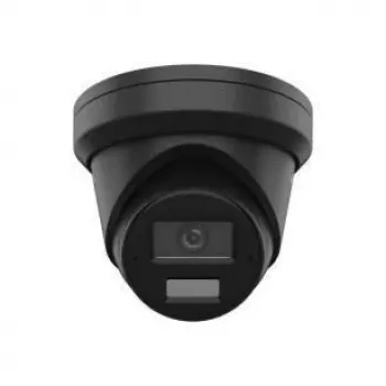 Hikvision DS-2CD2363G2-LI2U(2,8mm)(BLACK) 6MP AcuSense Fixed Turret Network Camera with IR and White Light