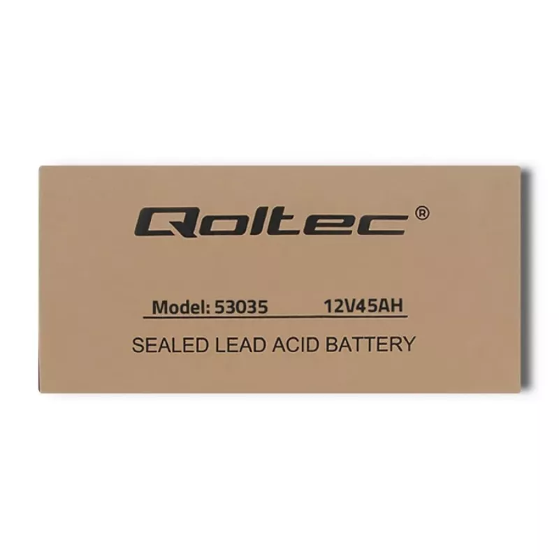 Qoltec 53035 AGM Akumulators 12V 45Ah 540A