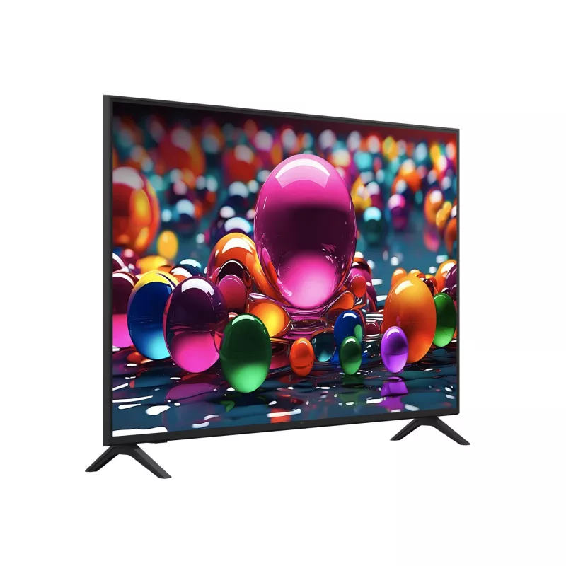 LG 55UA75006LA 55 collu 4K Ultra HD Smart LED televizors ar webOS 25, Melns