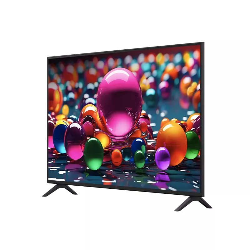 LG 55UA75006LA 55 collu 4K Ultra HD Smart LED televizors ar webOS 25, Melns