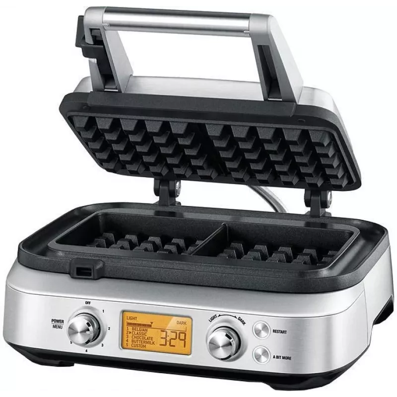 Sage SWM620BSS4EEU1 Smart Waffle Pro Belgian Vafeļu Panna, 1000W, Brushed Stainless Steel