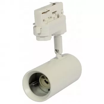 Synergy 21 GU10 Track Socket 02 trīsfāžu sliežu sistēmai, melns, alumīnijs