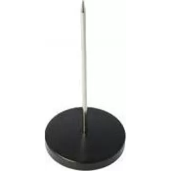 WESTCOTT Paper Spike, nerūsējošais tērauds, melns, augstums: 130 mm, pamatnes diametrs: 70 mm, 1 gab. (E-29700 00)