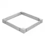 EFB-ELEKTRONIK Plinth for 800x1000mm Cabinet, 100mm Height, Grey (RAL 7035) PEL-SOK80VV.GR