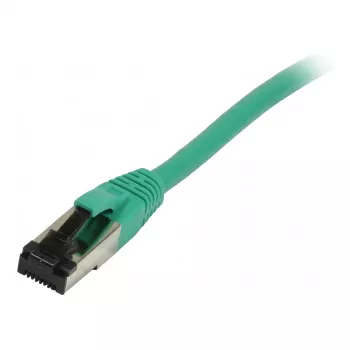 Synergy21 Patch Cable RJ45, CAT8.1 2000MHz, 7,5m, Green, S/FTP, TPE/LSZH SuperFlex, AWG26