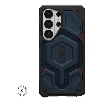 URBAN ARMOR GEAR UAG Monarch Pro Case with Magnetic Module for Samsung Galaxy S26 Ultra (Kevlar Mallard Blue)