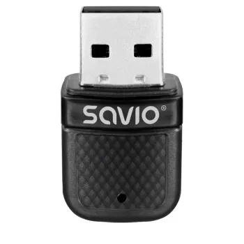 Savio BT-070 USB Wi-Fi 6 un Bluetooth 5.4 adapteris