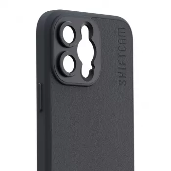 ShiftCam LensUltra Back Cover with Lens Mount for iPhone 14 Pro Max, MagSafe, Black