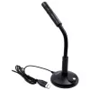 Equip Desktop Microphone with Adjustable Angle, USB Connection, Black