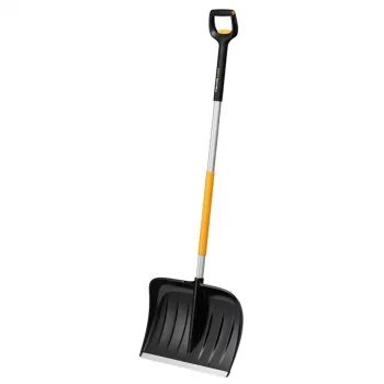Fiskars 1057189 Sniega lāpsta metāls Melns, Oranžs