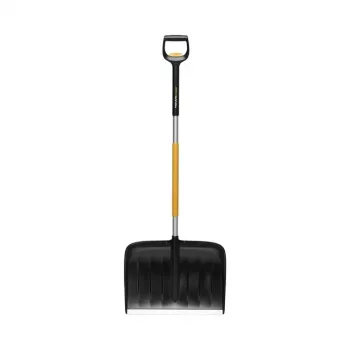 Fiskars 1057189 Sniega lāpsta metāls Melns, Oranžs