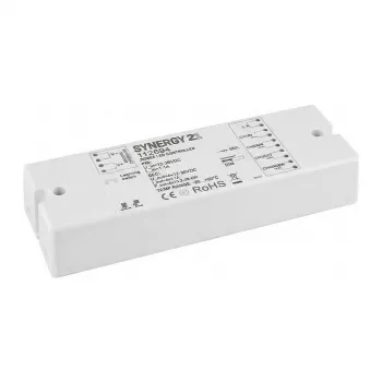 Synergy 21 EOS 10 ZigBee CV LED Kontrolieris 4-Kanālu 100W RGB-W 12V ar Barošanas Bloku