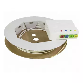 Synergy 21 FTTH Compact Box Pre-assembled 4xLC/APC Open End 20m 9/125µm G.657.A2 4-Fiber OD 2,2mm