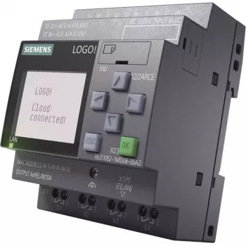 Siemens LOGO! 6ED1052-1MD08-0BA2 12/24RCE loģikas modulis