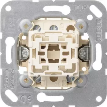 JUNG 506-20U Universālais slēdzis, 20 AX, 250 V AC, iegremdējamais, termoplasts, tikai ieliktnis