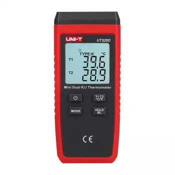Uni-T UT320D divkanālu kontakta termometrs