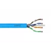 DIGITUS CAT 6A Installation Cable U/UTP Dca AWG 23/1 LSOH 100m Blue Reel