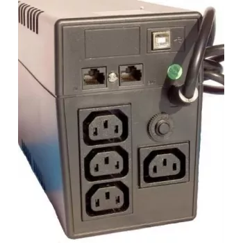 Orvaldi VPS 800 Nepārtrauktās barošanas avots (UPS) Line-Interactive 0.8 kVA 480 W 4 AC izejas