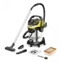 Kärcher WD 7 Control P S 30/6/35/T Slapjās un sausās tīrīšanas putekļsūcējs, 1400 W, 30 L, Nerūsējošais tērauds