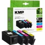 KMP PRINTTECHNIK KMP Remanufactured Ink Cartridge Multipack for HP 912XL (3YP34AE) - Black, Cyan, Magenta, Yellow - 4-Pack High Yield