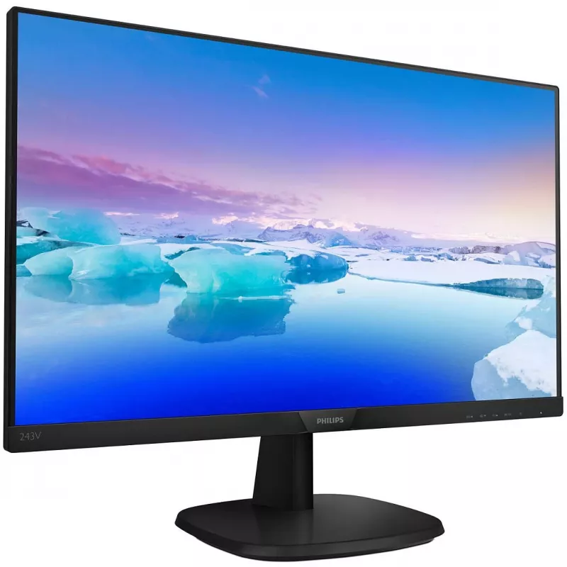 Philips V-Line 243V7QDSB 23.8 collu Full HD IPS LED monitors - FlickerFree, LowBlue Mode, 75Hz, VGA/DVI/HDMI