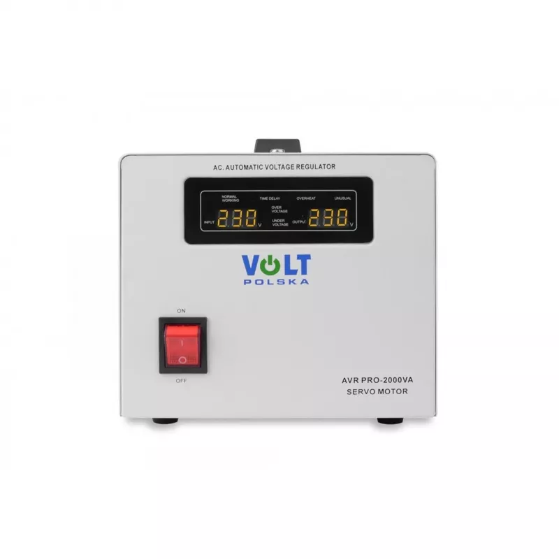 Sprieguma stabilizators Volt Polska AVR Pro 2000VA 3% Servo