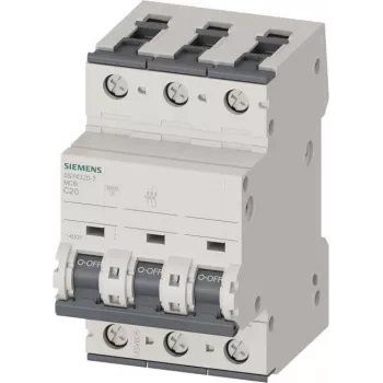 Siemens 5SY4320-7 Slēdzis 20 A 3-polu C
