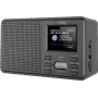 XORO DAB 142 portatīvais DAB+ radio ar FM, modinātājpulksteni, 2.4 inch TFT displeju, melns