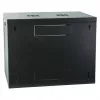 EFB-ELEKTRONIK 19 inch sienas skapis 9U, fiksēts, viendaļīgs, RAL 9005, dziļums 450 mm (691709VTS.45)