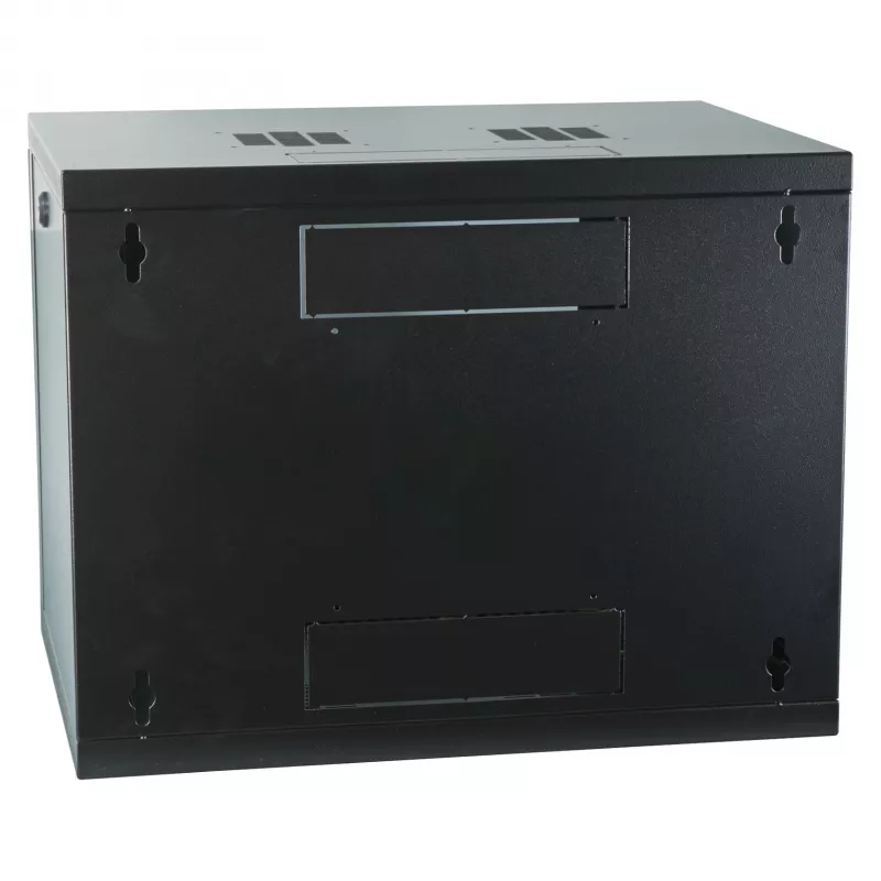 EFB-ELEKTRONIK 19 inch sienas skapis 9U, fiksēts, viendaļīgs, RAL 9005, dziļums 450 mm (691709VTS.45)