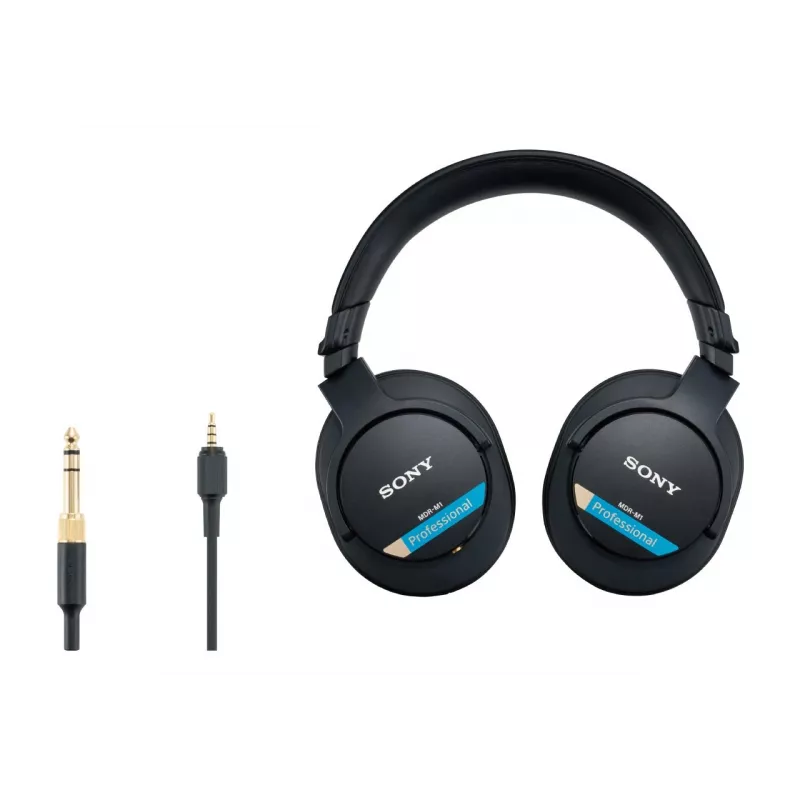Sony MDR-M1 Closed Studio Headphones - Black