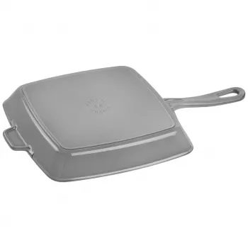 ZWILLING Staub čuguna kvadrātveida grila panna 26 cm Graphite Grey