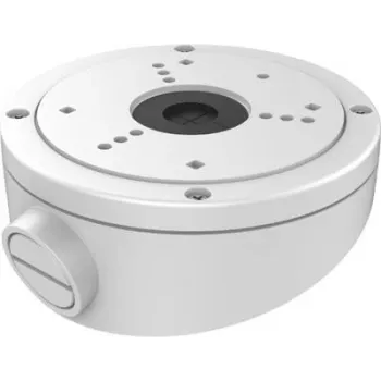 Hikvision DS-1281ZJ-S Savienojuma kārba kupola/pagriežamām kamerām, balta, alumīnija sakausējums