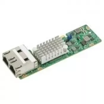 Supermicro AOC-CTGS-I2T-O Dual-Port 10GBASE-T PCI Express 2.1 x8 Tīkla karte (Low Profile)
