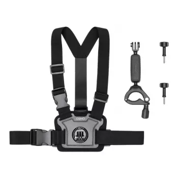 DJI Osmo Action Bike Accessory Kit - Handlebar & Chest Mount for Osmo Action 3, Action 2, Osmo Action