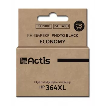 Actis KH-364PBKR kasetne (aizstāj HP 364XL CB322EE; standarta; 12 ml; foto melna)